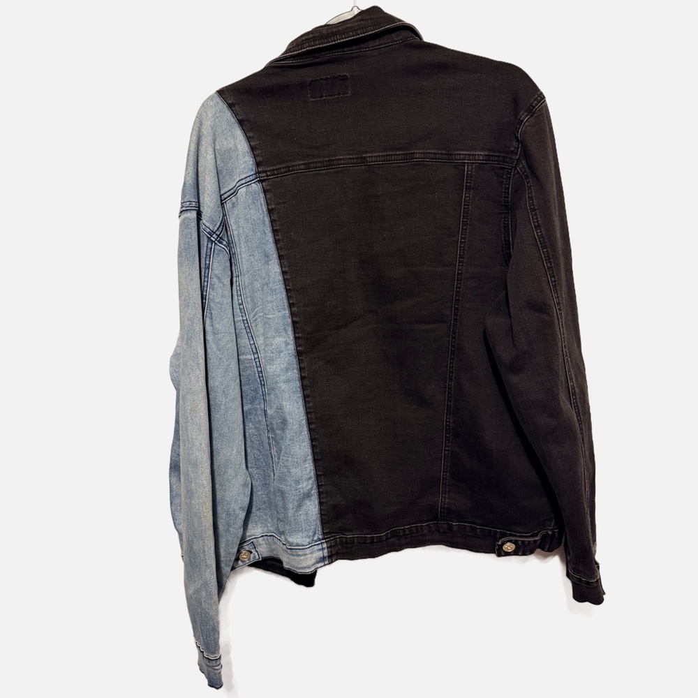 Two Tone jean jacket - Picture 3 of 4